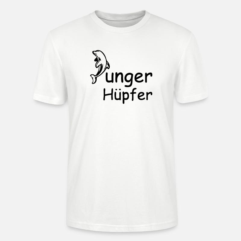 Junger Hüpfer Geschenk - Stanley/Stella Unisex Bio-T-Shirt CRAFTER - Weiß