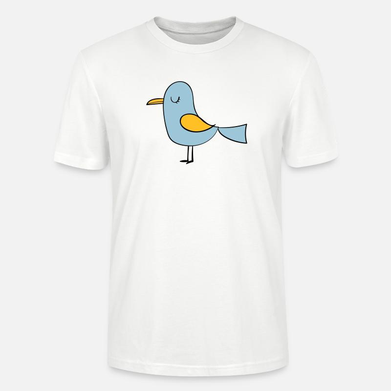 Vogel - Stanley/Stella Unisex Bio-T-Shirt CRAFTER - Weiß
