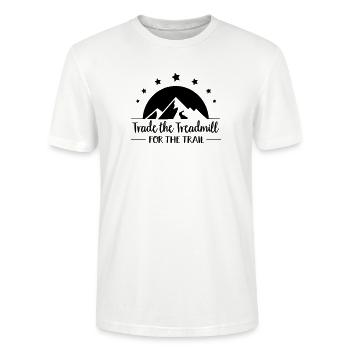 Outdoor - Stanley/Stella Unisex Bio-T-Shirt CRAFTER - Weiß - Vorne - Alina (178cm) & Michal (187cm)