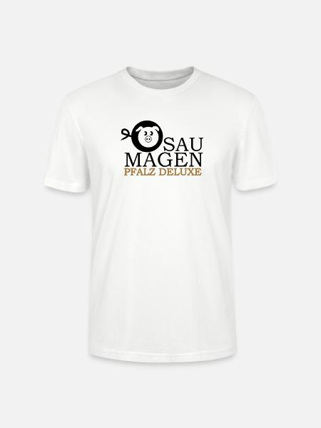 Pfalz Deluxe Saumagen - Stanley/Stella Unisex Bio-T-Shirt CRAFTER - Weiß