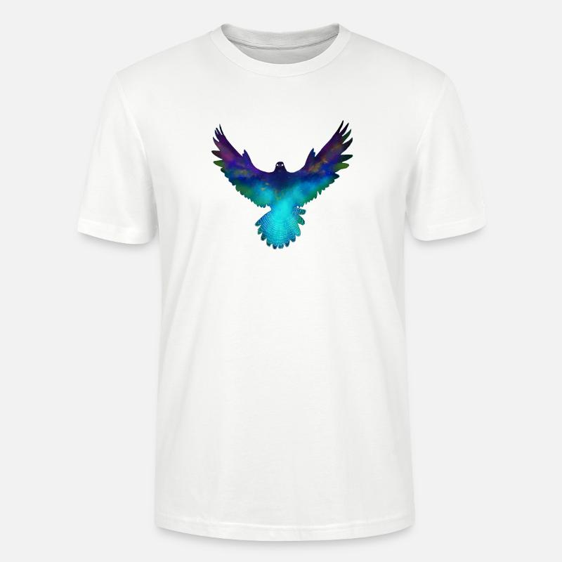 Adlerfalke - Stanley/Stella Unisex Bio-T-Shirt CRAFTER - Weiß