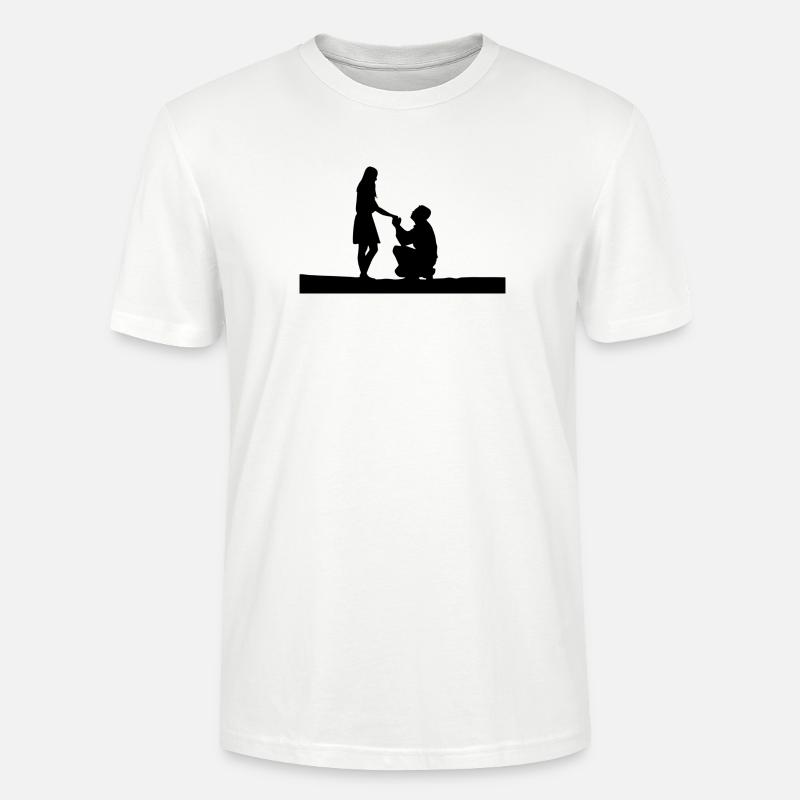 marry moi - T-shirt bio CRAFTER Stanley Stella Unisexe - blanc