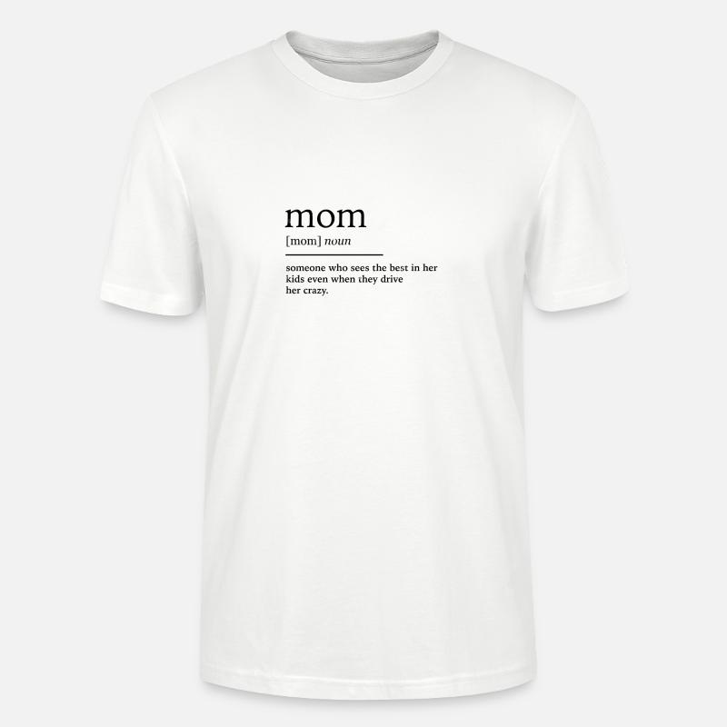 Mutter - Stanley/Stella Unisex Bio-T-Shirt CRAFTER - Weiß