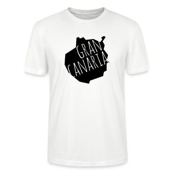 Gran Canaria - Stanley/Stella Unisex Bio-T-Shirt CRAFTER - Weiß - Vorne - Alina (178cm) & Michal (187cm)