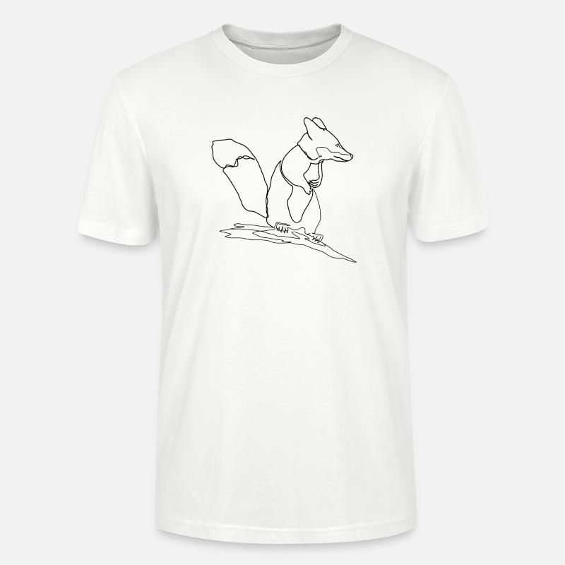 Fox Squirrel Squirrel Fox - T-shirt bio CRAFTER Stanley Stella Unisexe - blanc
