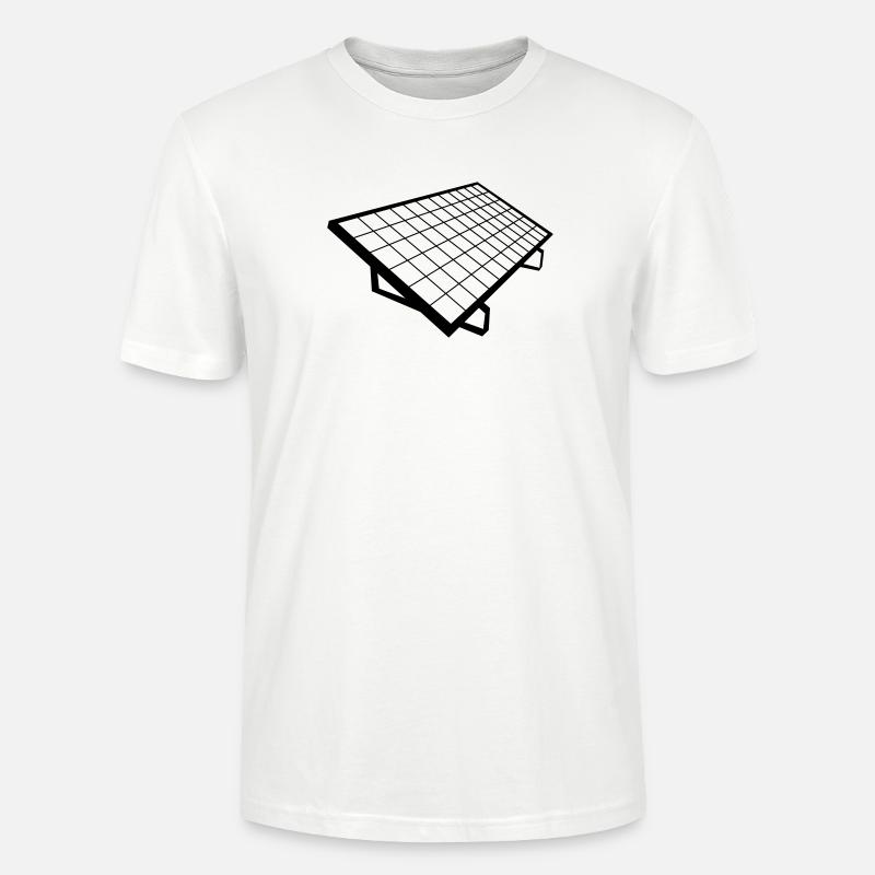 solar panel Solar System - Stanley/Stella CRAFTER Unisex Organic T-Shirt - white