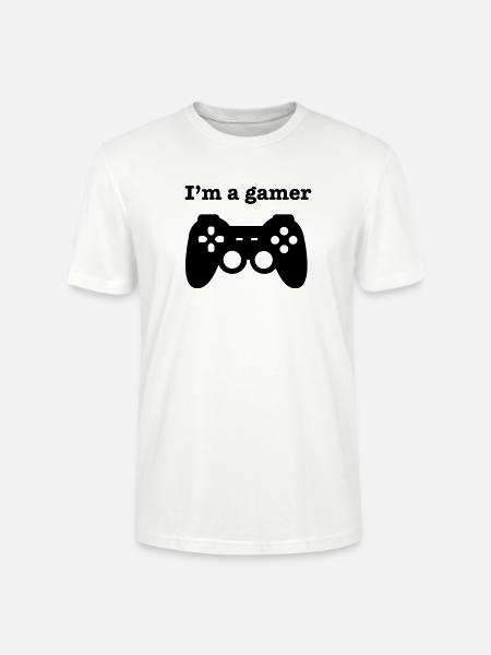Gamer Spiele - Stanley/Stella Unisex Bio-T-Shirt CRAFTER - Weiß
