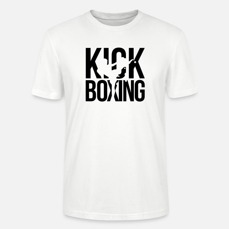 kick boxing kickboxen - Stanley/Stella Unisex Bio-T-Shirt CRAFTER - Weiß