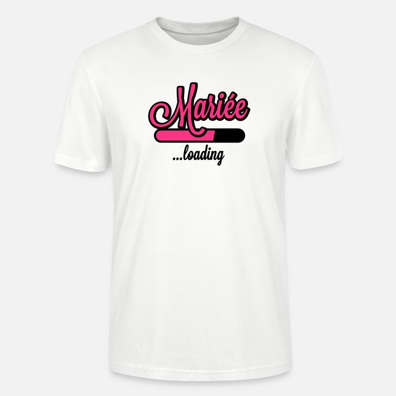 Mariée loading - Stanley/Stella Unisex Bio-T-Shirt CRAFTER - Weiß