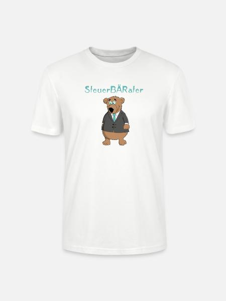Steuerberater lustig - Stanley/Stella Unisex Bio-T-Shirt CRAFTER - Weiß