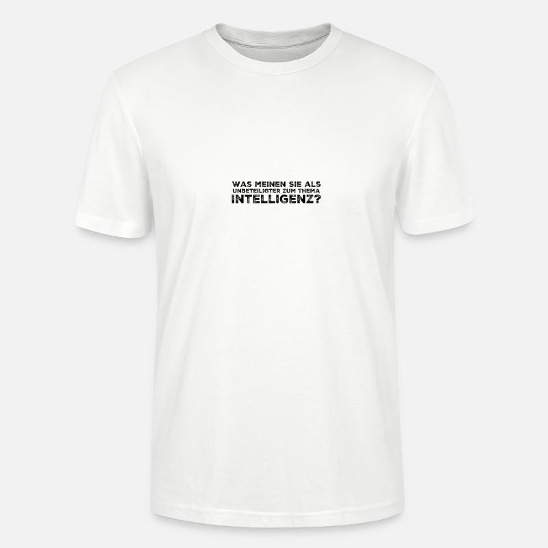 Diction espiègle – Idée de cadeau drôle - T-shirt bio CRAFTER Stanley Stella Unisexe - blanc