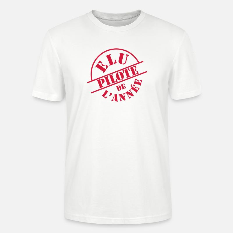 aviators - Stanley/Stella CRAFTER Unisex Organic T-Shirt - white