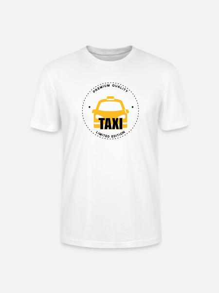 Taxi - Stanley/Stella CRAFTER Unisex Organic T-Shirt - white