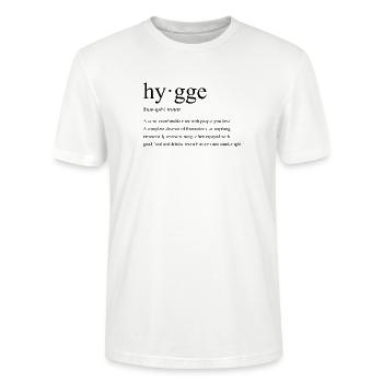 Hygge lifestyle - T-shirt bio CRAFTER Stanley Stella Unisexe - blanc - Devant - Alina (178cm) & Michal (187cm)