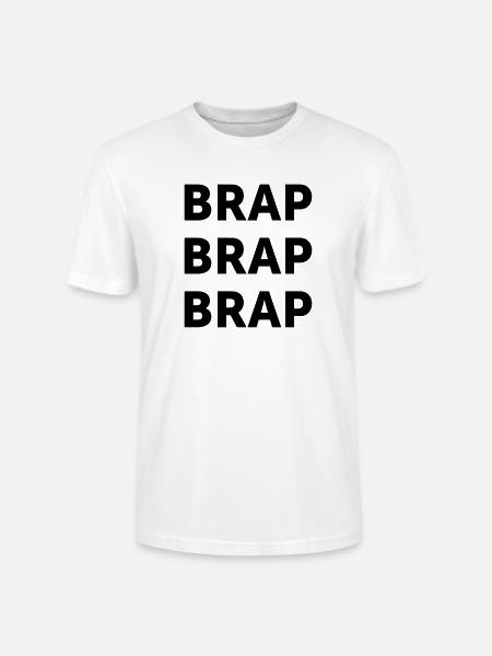 JDM BRAP BRAP BRAP | T-shirts JDM - Stanley/Stella CRAFTER Unisex Organic T-Shirt - white