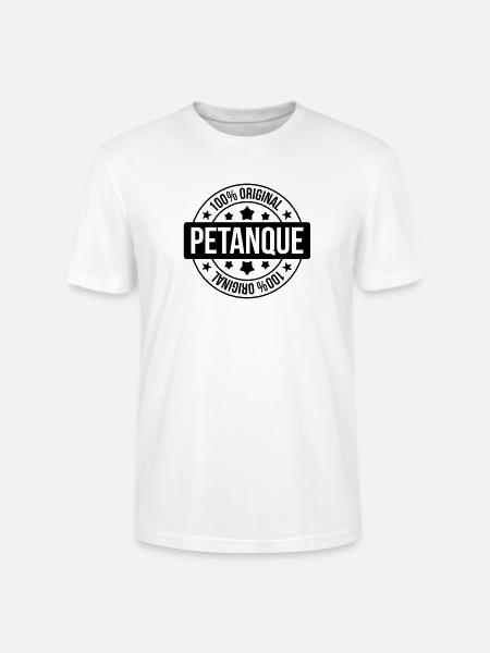 Petanque / Boules / Sport / Game / Pastis - Stanley/Stella CRAFTER Unisex Organic T-Shirt - white