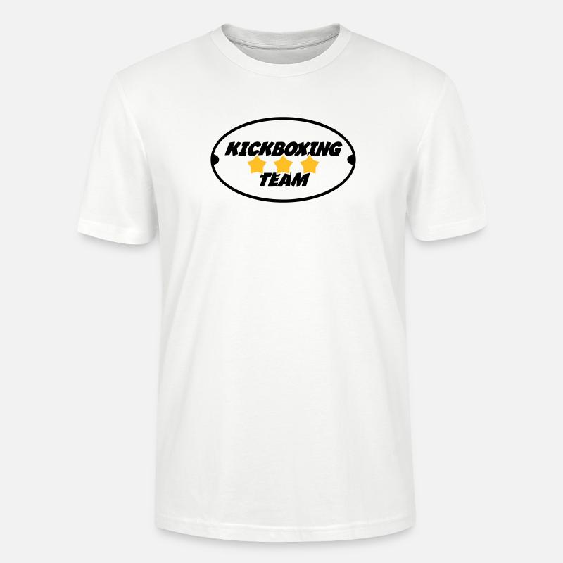 Kickboxen / Kickboxing / Kickboxer / Kick Boxing - Stanley/Stella Unisex Bio-T-Shirt CRAFTER - Weiß