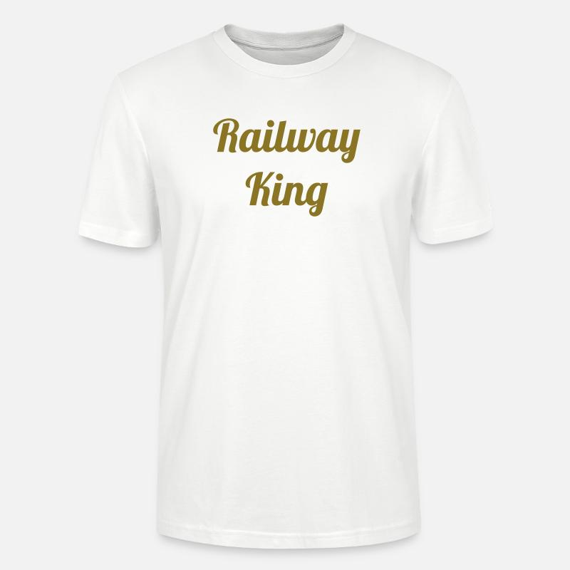 Eisenbahner / Eisenbahnen / Eisenbahn / Bahn - Stanley/Stella Unisex Bio-T-Shirt CRAFTER - Weiß