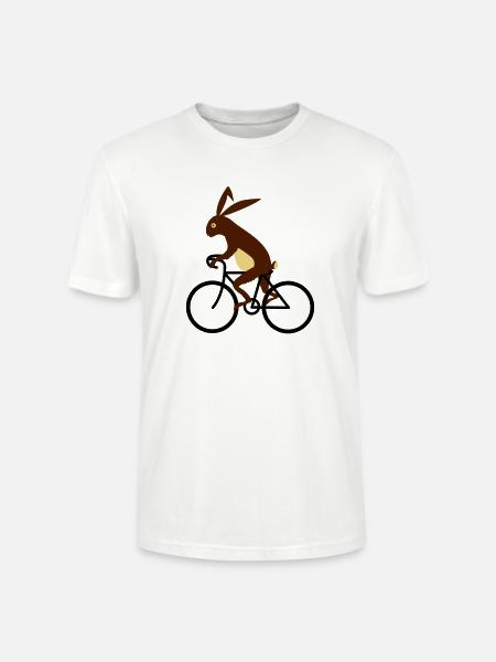 hare - Stanley/Stella CRAFTER Unisex Organic T-Shirt - white
