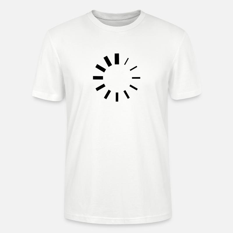 Loading - Logo - Stanley/Stella Unisex Bio-T-Shirt CRAFTER - Weiß
