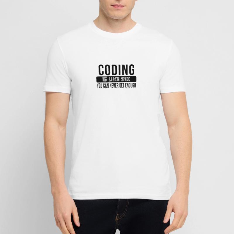 Coding Statement – Provocative Developer Design Stanley/Stella CRAFTER Unisex Organic T-Shirt