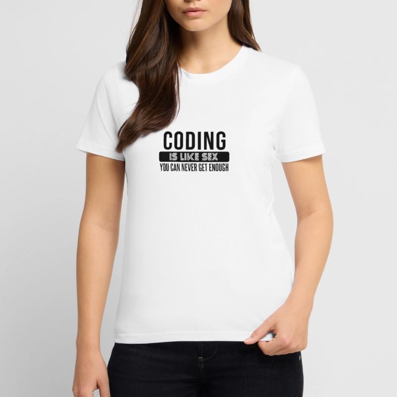 Coding Statement – Provocative Developer Design Stanley/Stella CRAFTER Unisex Organic T-Shirt
