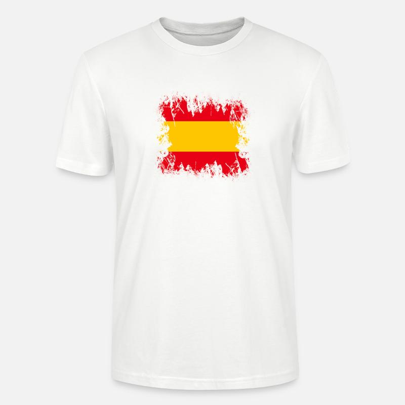 Spanien - Spanien - Stanley/Stella Unisex Bio-T-Shirt CRAFTER - Weiß