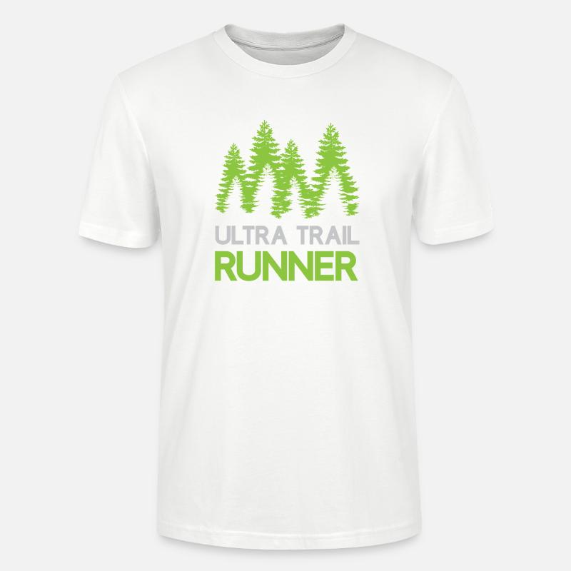 Ultra Trail Runner - Stanley/Stella Unisex Bio-T-Shirt CRAFTER - Weiß