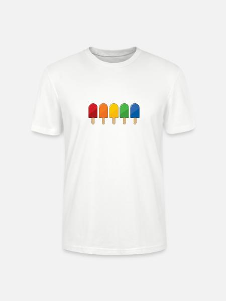 Von allen Farben - Stanley/Stella Unisex Bio-T-Shirt CRAFTER - Weiß