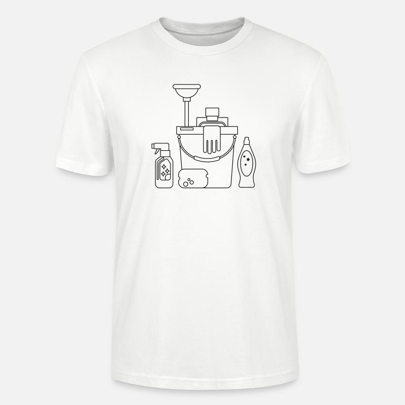 Putzeimer - Stanley/Stella CRAFTER Unisex Organic T-Shirt - white