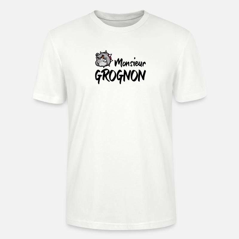 Herr GROGNON - Stanley/Stella Unisex Bio-T-Shirt CRAFTER - Weiß