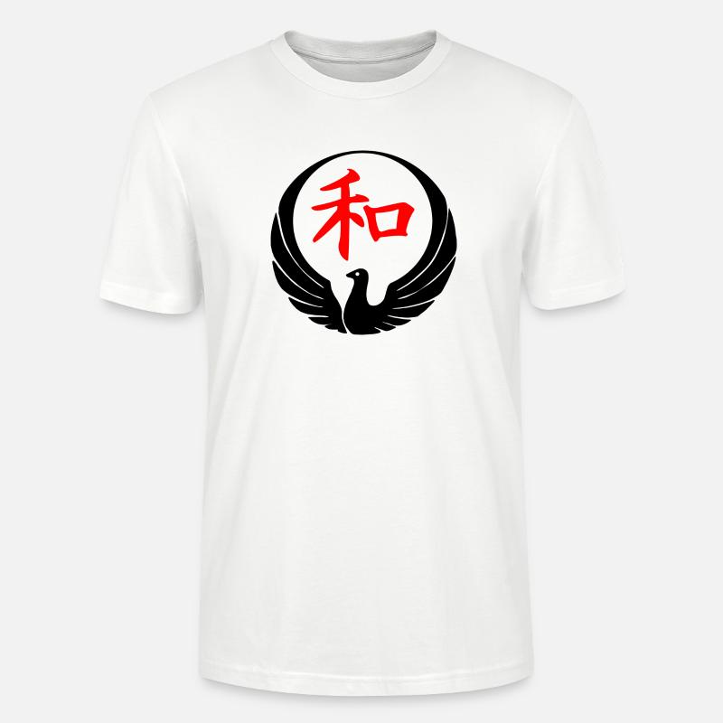 Wado Karate Taube - Stanley/Stella Unisex Bio-T-Shirt CRAFTER - Weiß