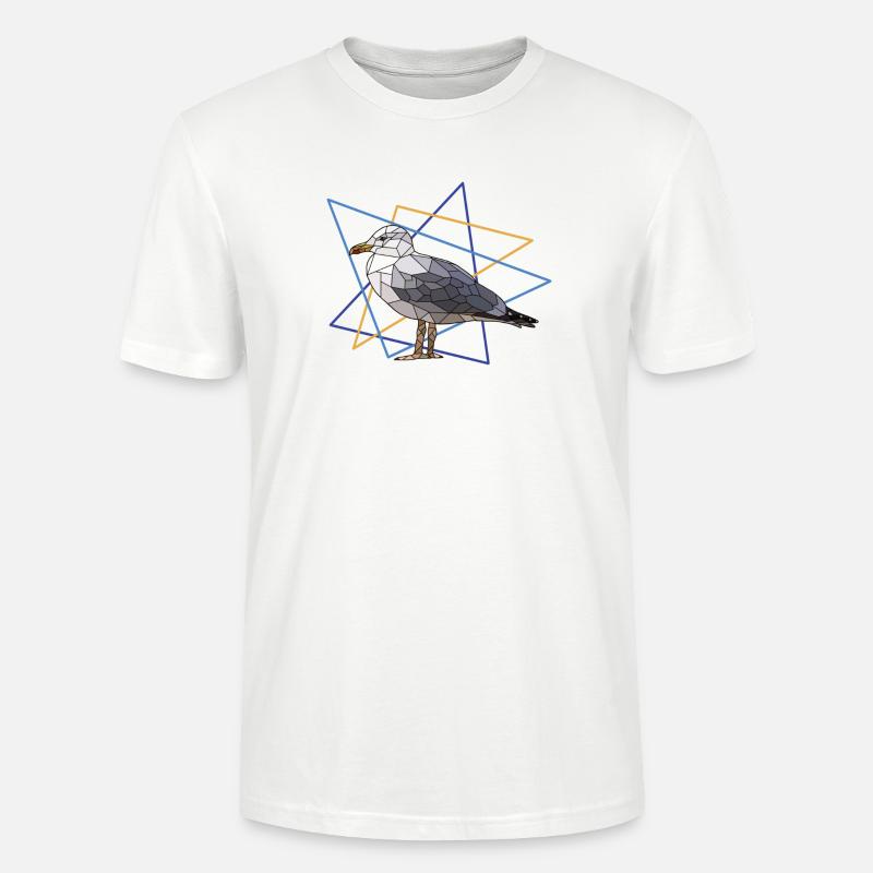 Mouette - T-shirt bio CRAFTER Stanley Stella Unisexe - blanc