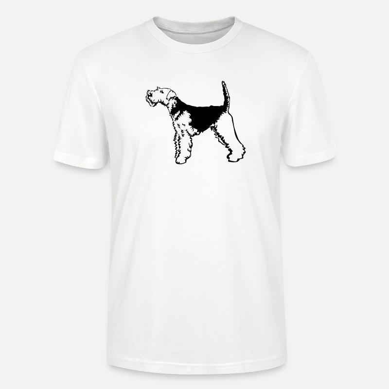 Welsh Terrier - Stanley/Stella Unisex Bio-T-Shirt CRAFTER - Weiß