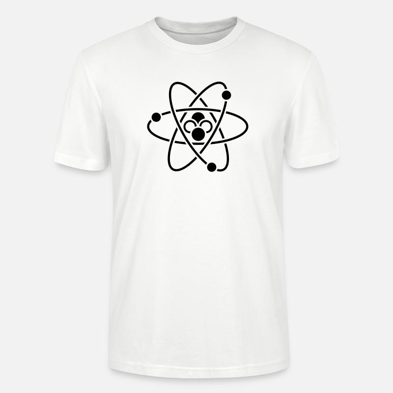 sience atom wissenschaft - Stanley/Stella Unisex Bio-T-Shirt CRAFTER - Weiß