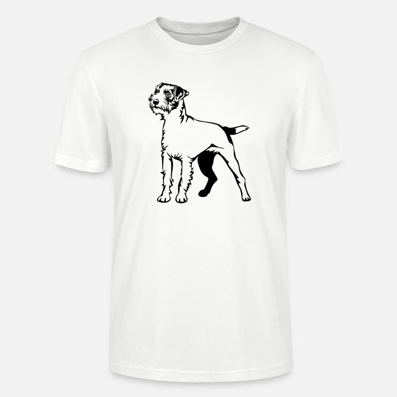 Parson Russell Terrier - Stanley/Stella Unisex Bio-T-Shirt CRAFTER - Weiß