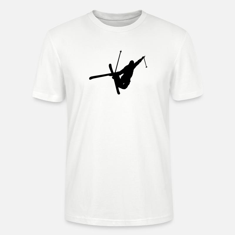 Freeski - Stanley/Stella Unisex Bio-T-Shirt CRAFTER - Weiß