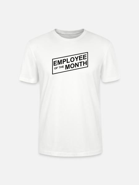 Employé du mois - T-shirt bio CRAFTER Stanley Stella Unisexe - blanc