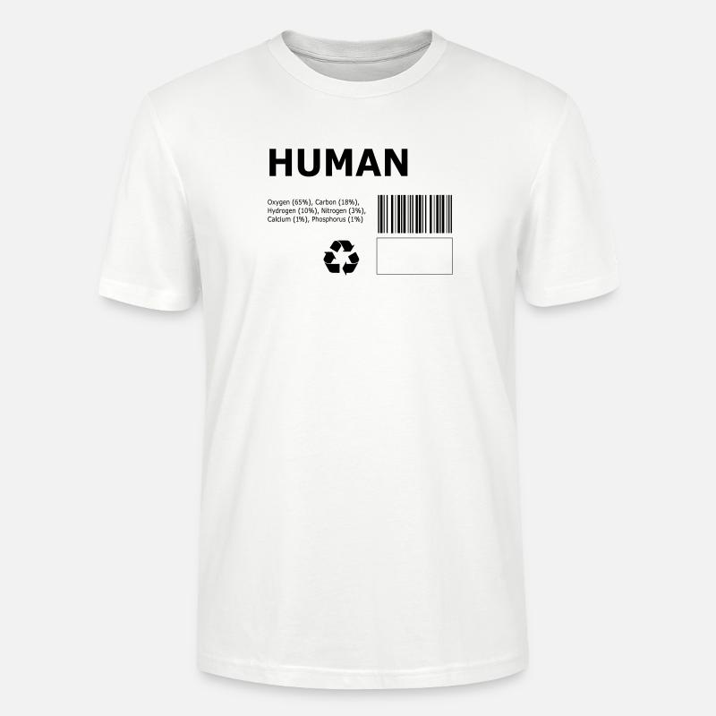 Mensch - Stanley/Stella Unisex Bio-T-Shirt CRAFTER - Weiß