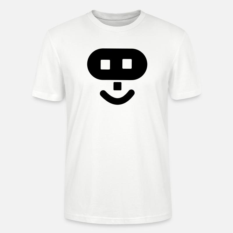 Logo du hacker - T-shirt bio CRAFTER Stanley Stella Unisexe - blanc