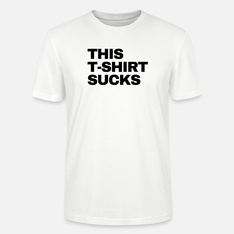 this Tshirt sucks - Stanley/Stella Unisex Bio-T-Shirt CRAFTER - Weiß