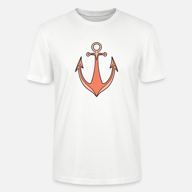 Ancre - T-shirt bio CRAFTER Stanley Stella Unisexe - blanc