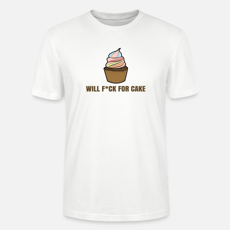Sweets Cupcake Delicious Dessert Déclaration - T-shirt bio CRAFTER Stanley Stella Unisexe - blanc