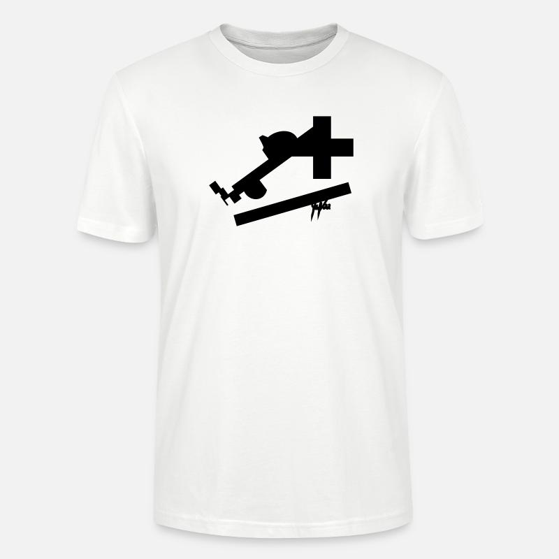 cross II - Stanley/Stella Unisex Bio-T-Shirt CRAFTER - Weiß