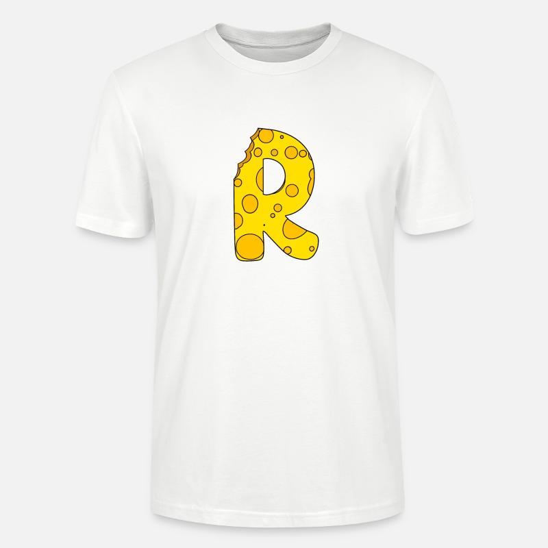Buchstabe R - Stanley/Stella Unisex Bio-T-Shirt CRAFTER - Weiß