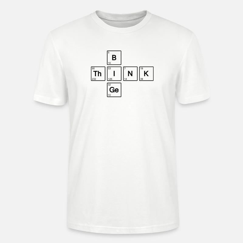 Think Big (Blanc) - T-shirt bio CRAFTER Stanley Stella Unisexe - blanc