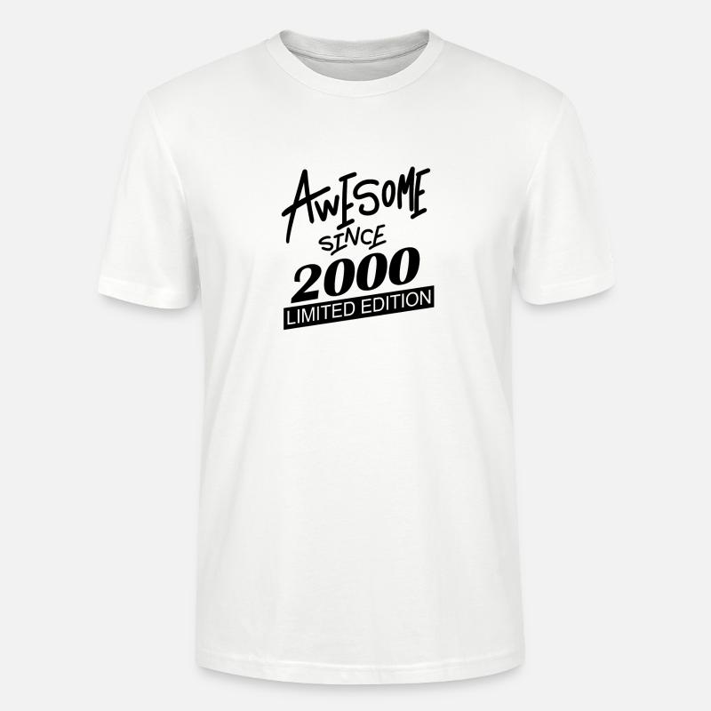 Fantastisch seit 2000 - Stanley/Stella Unisex Bio-T-Shirt CRAFTER - Weiß