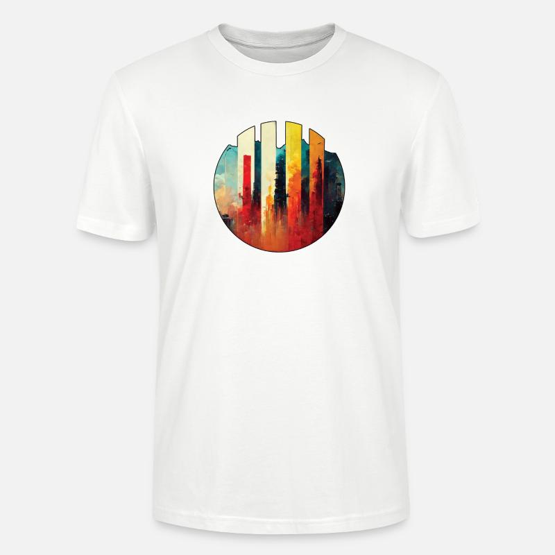 Metropole - Stanley/Stella Unisex Bio-T-Shirt CRAFTER - Weiß