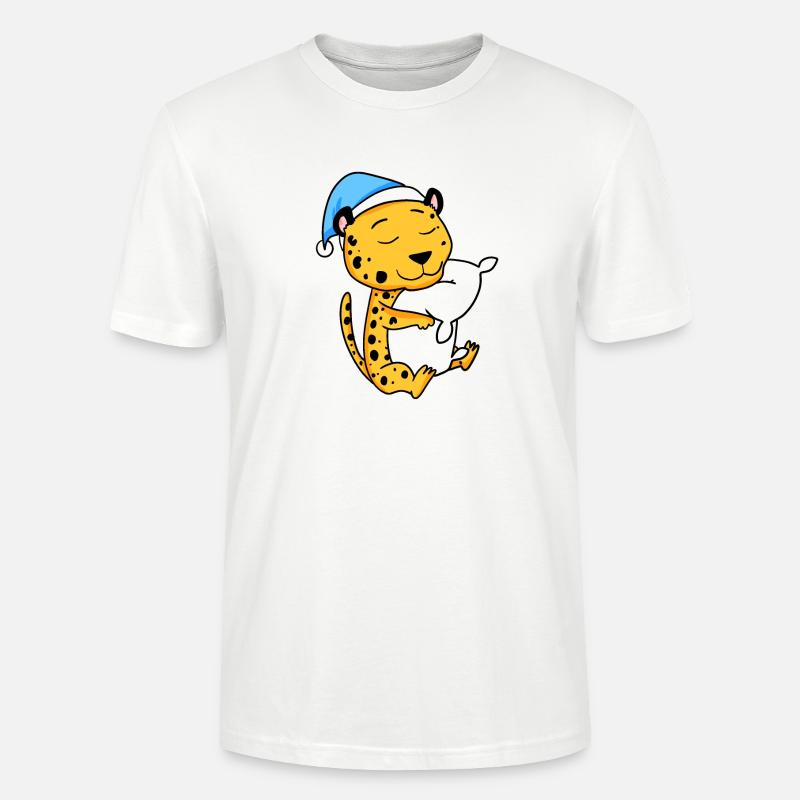 Guépard - T-shirt bio CRAFTER Stanley Stella Unisexe - blanc