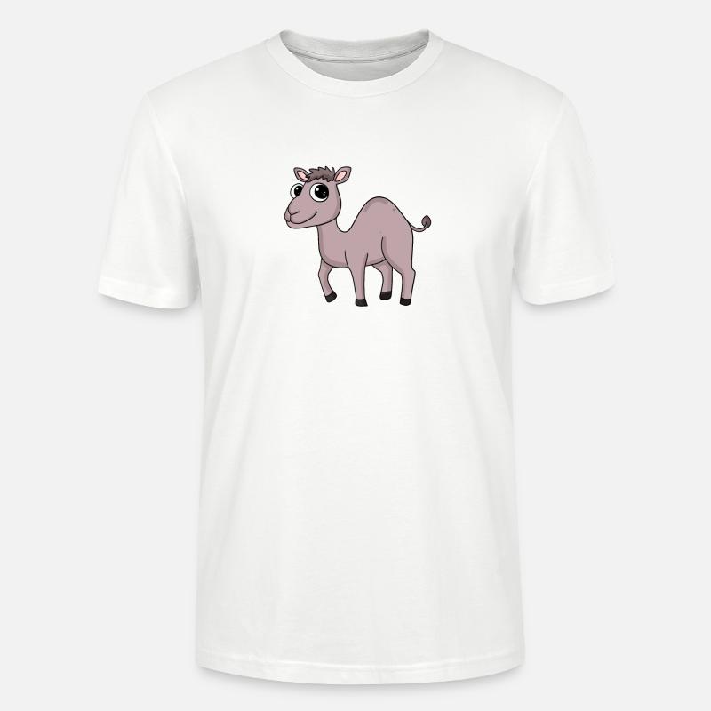 Niedliches Kamel - Stanley/Stella Unisex Bio-T-Shirt CRAFTER - Weiß